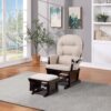 Madison - Glider & Ottoman - Espresso / Latte - Image 4