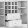 Bedford - Sideboard Buffet And Wine Rack - White - Image 5