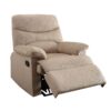 Arcadia - Woven Motion Recliner - Beige - Image 8