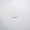 Small Size Stone Resin Solid Surface Oval Shape Freestanding Bathtub For The Bathroom - Matte White - Image 6