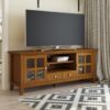Acadian - TV Media Stand - Light Golden Brown - Image 7