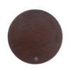 Circle Wall Mirror With Wooden Frame And Walnut Finish, Wall Mirror For Living Room Dining Room - Brown - Image 11
