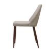 Modern Dining Chair With Wood Iron Legs - Wheat - Image 8