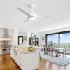 Modern Ceiling Fan With 22W Led Light, 3 ABS Fan Blades Dc Motor Ceiling Fan For Indoor - White - Image 2