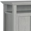 Amherst - TV Media Stand - Fog Gray - Image 3