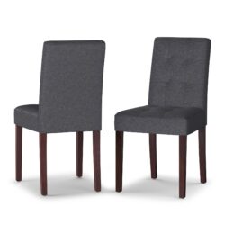 Andover - Parson Dining Chair (Set of 2) - Slate Gray