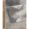 Geometrix - 2'7" X 9'10" Area Rug Runner / Geometric 3D Effect - Ivory / Gray - Image 5