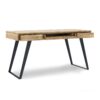 Lowry - Desk - Distressed Golden Wheat - Image 2