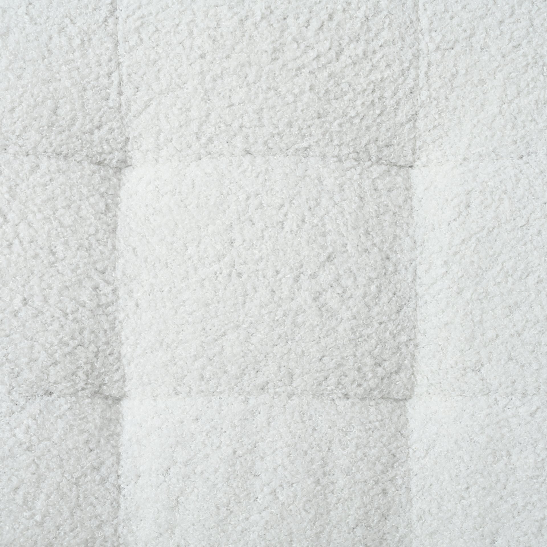 Modern Accent Chair, Teddy Fabric Living Room Chairs Comfy Reading Chair, Mid Century Accent Chair, Lounge Arm Chairs Armchair For Living Room Bedroom - White - Image 14