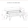 Hunter - Lift Top Coffee Table - Walnut - Image 14