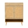 Multi Functional Modern Minimalist Shoe Cabinet Seamlessly Fits Into Nordic, Japanese, And Industrial Style Interiors - Natural Wood - Image 11