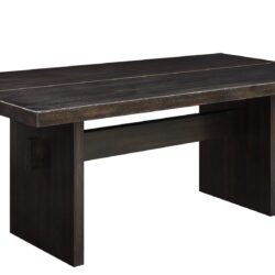 Jaramillo - Rustic Dining Table - Espresso / Gold