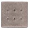 Shay - Mid Century Large Square Coffee Table Storage Ottoman - Gray - Image 4