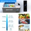 Portable Refrigerator, V28 Car Freezer With App Control, 12V, 45W Low Noice Cooler For Rv, Boat - White - Image 6