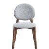 Hadasa - 5 Pieces Dining Room Set - Walnut / Light Gray - Image 5