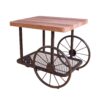 Francie - End Table - Oak - Image 2