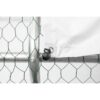 Xpt034 Outdoor Chicken Coop Metal Big Space - Silver Gray - Image 8