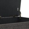 Owen - Coffee Table Storage Ottoman - Ebony - Image 3