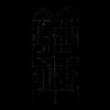 2 Pack Metal Garden Rustproof Trellis For Climbing Plants Outdoor Flower Support - Black - Image 13
