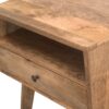 Nightstand With Open Slot - Oak - Image 5