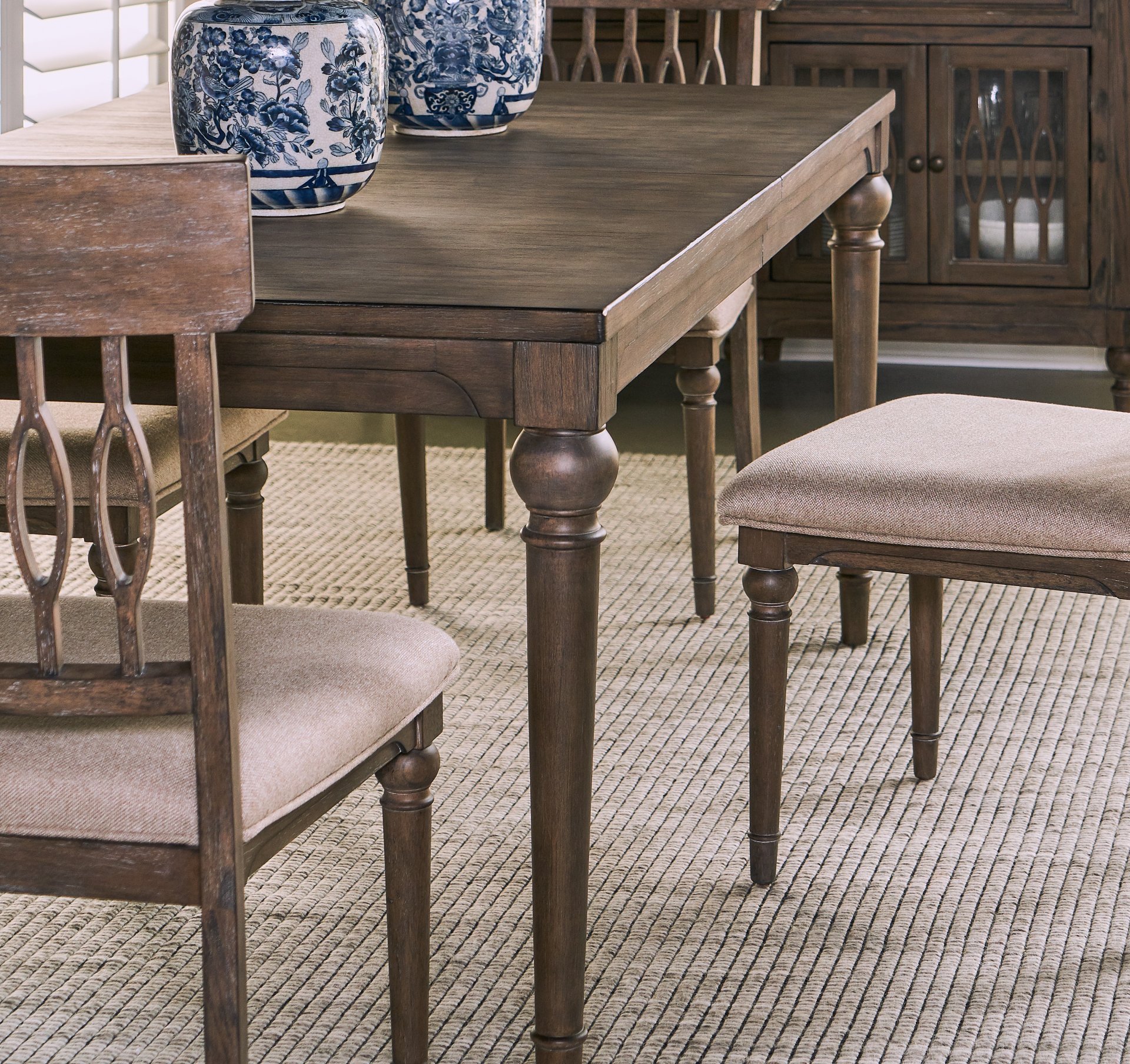 Middleton - Dining Table, Extends To 90" - Vintage Hazel - Image 5