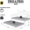 Fox - Twin Daybed With Twin Trundle - White - Image 26