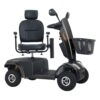S500- Heavy Duty Mobility Scooter - Black - Image 4