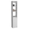 Linen Cabinet, 1 Door, 6 Shelves - White - Image 7