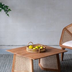 Teak Coffee Table - Natural Wood / Brown