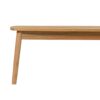 Contemporary Eucalyptus Wood Patio Coffee Table - Natural - Image 3