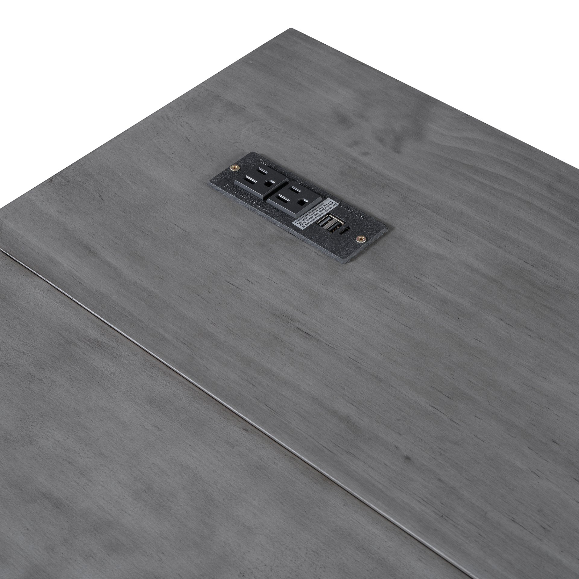 Queen Murphy Elegant Bed With Spacious Drawers - Gray - Image 14