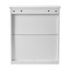 Wall Mounted Bathroom Storage Cabinet With Mirror, Medicine Cabinet With Height Adjustable Shelf, Over The Toilet Space Saver Cabinet - White - Image 15