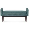 Scott - Ottoman Bench - Smoky Teal - Image 4