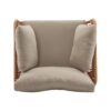 Lounge Chair With Cushions For Natural And Modern Spaces - Beige / Natural - Image 9