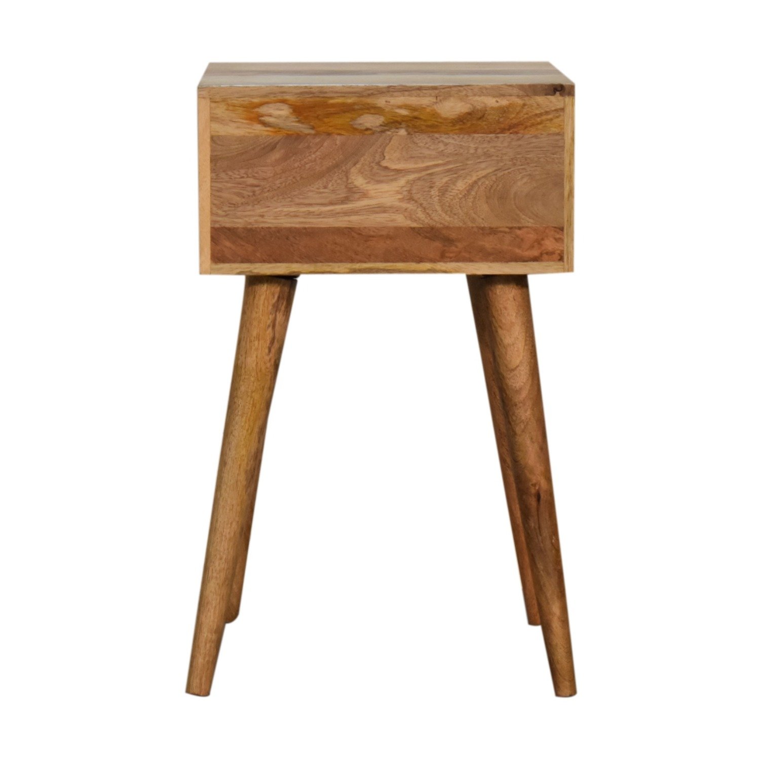 Inlay - Mini Bone Bedside Table - Brown Oak - Image 19