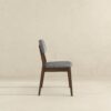 Carlos - Solid Back Side Chair (Set of 2) - Brown / Gray - Image 4