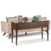 Harper - Console Sofa Table - Walnut Brown - Image 7