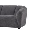 Living Room Sofa Set With Luxury Boucle , 3 Seater - Gray - Image 5
