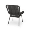 Outdoor Wicker Club Chair With Cushions (Set of 2) - Gray - Image 9