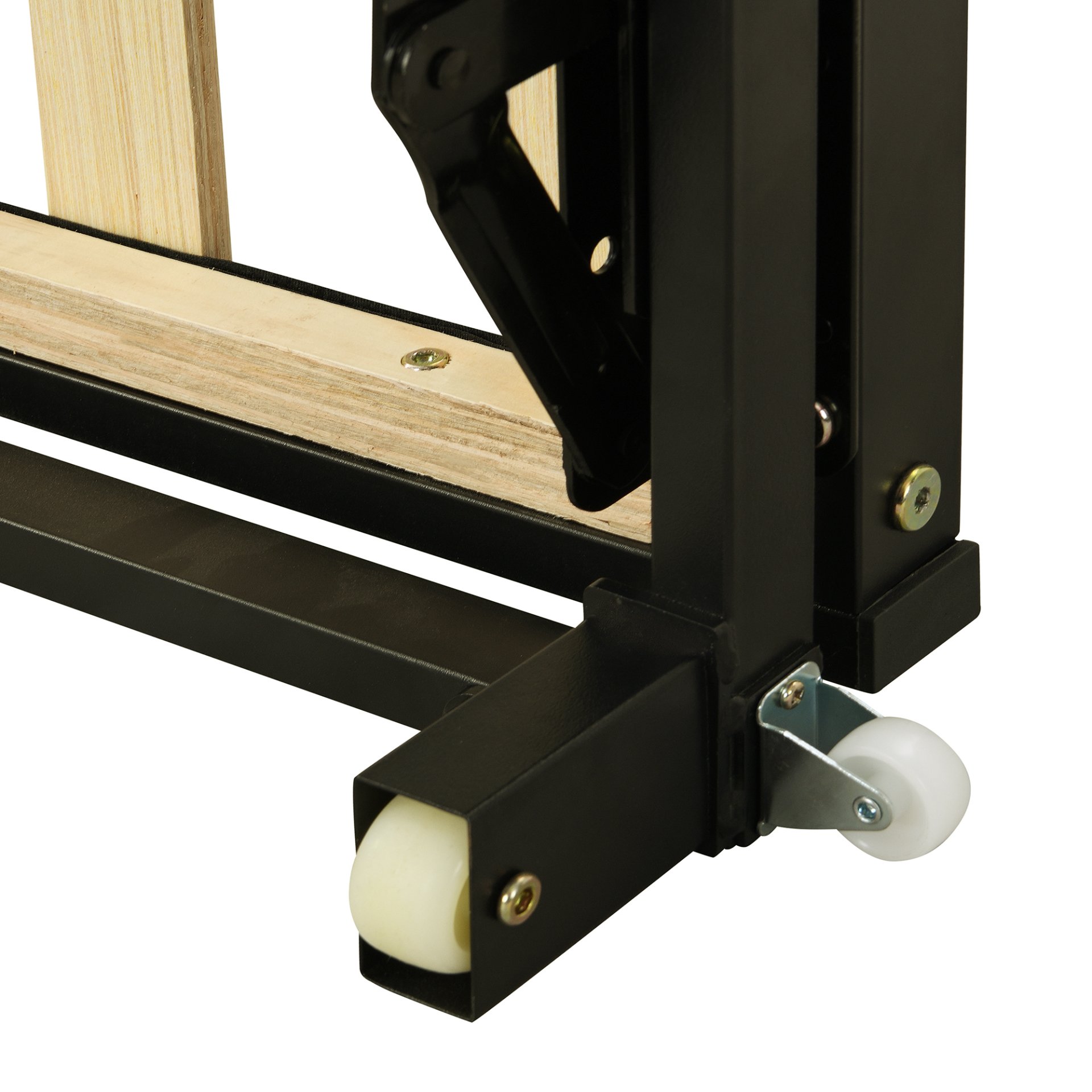 Twin Size Upholstered Daybed With Pop Up Trundle - Beige - Image 11