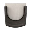 Hillhurst - Stylish Outdoor Chair Set With Cushions Rattan And Metal - Brown - Image 9