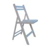 Folding Special Event Chairs, Foldable Style (Set of 4) - White - Image 5