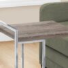 Accent Table C - Shaped, Contemporary And Modern - Taupe - Image 8