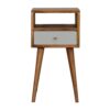 Mini Hand Painted Bedside Table - Light Blue - Image 11
