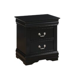 Louis Philippe - Nightstand - Black