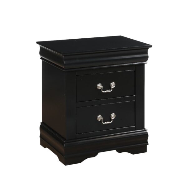 Louis Philippe - Nightstand - Black
