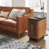 Graceland - Chairside Table, Fully Assembled - Black, Bourbon - Image 7