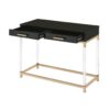 Adiel - Sofa Table - Black / Gold - Image 3