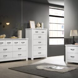 Cassini - 3 Piece Bedroom Set - White