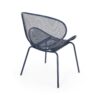 Elba - Contemporary Chair Set For Outdoor Relaxation - Navy - Image 7